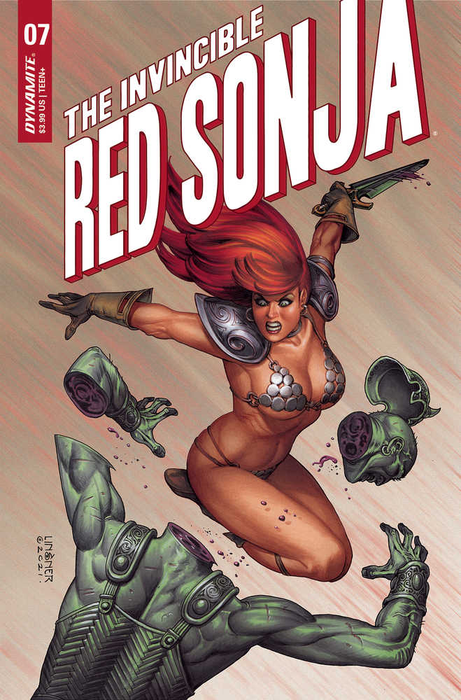 Invincible Red Sonja #7 Cover B Linsner | Odin's Place