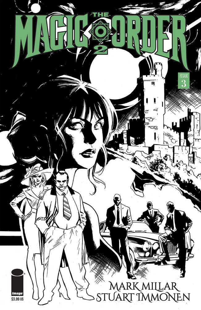Magic Order 2 #3 (Of 6) Cover B Immonen Black & White (Mature) | Odin's Place