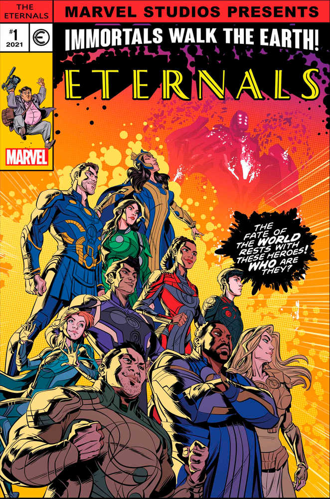 Eternals #8 Castellani Mcu Variant | Odin's Place