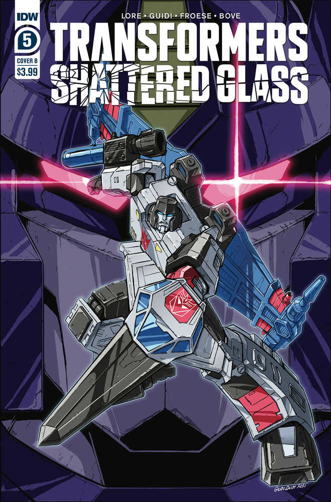 Transformers Shattered Glass #5 (Of 5) Cover B Guidi | Odin's Place