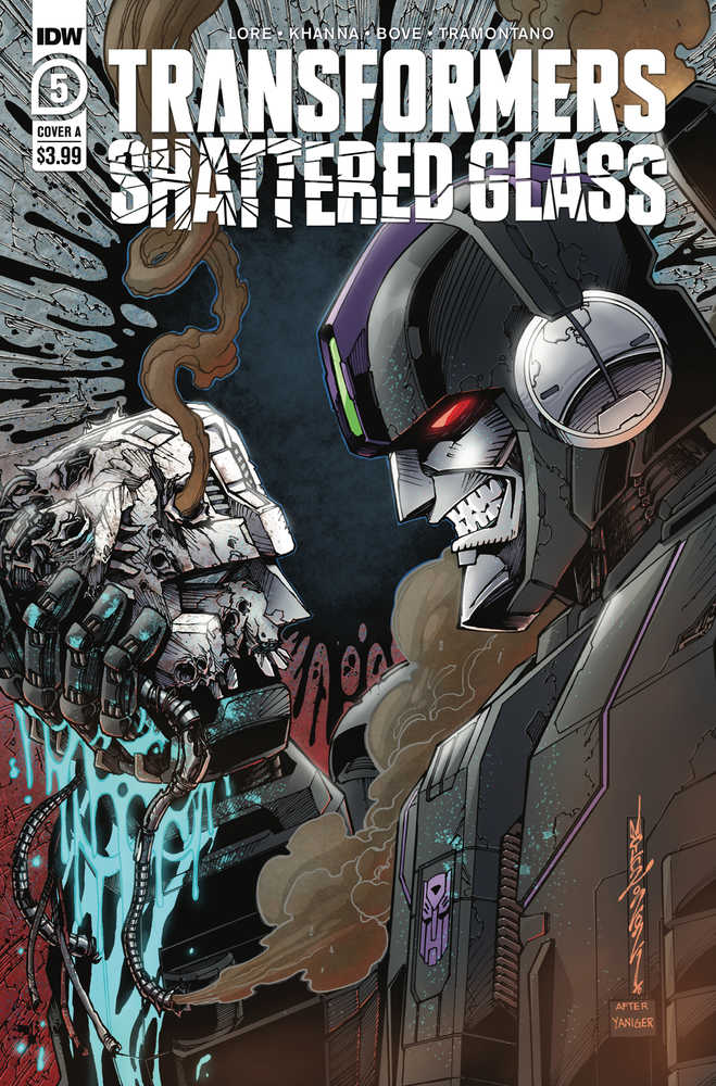 Transformers Shattered Glass #5 (Of 5) Cover A Milne | Odin's Place