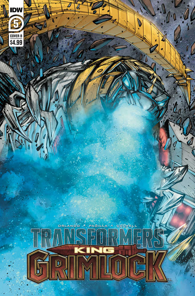 Transformers King Grimlock #5 (Of 5) Cover B Padilla | Odin's Place