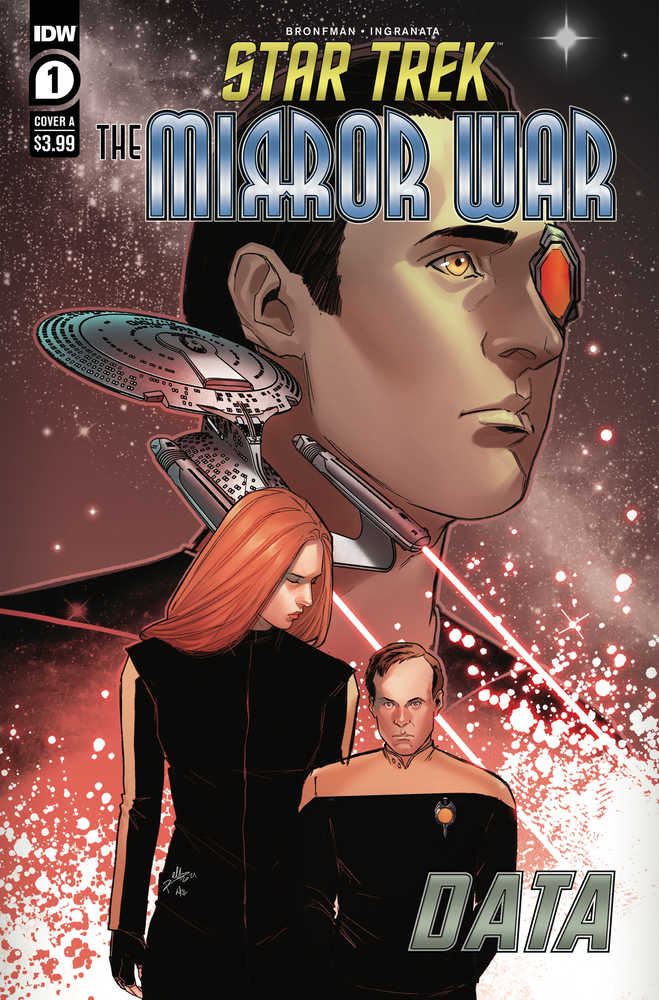 Star Trek Mirror War Data #1 Cover A Ingranata | Odin's Place