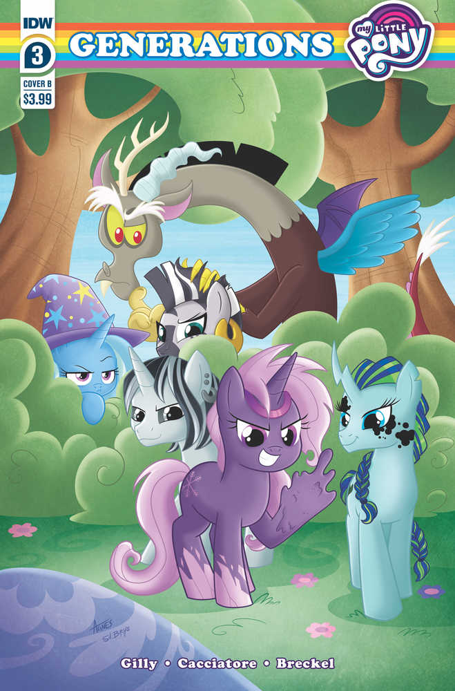 My Little Pony Generations #3 Cover B Garbowska | Odin's Place