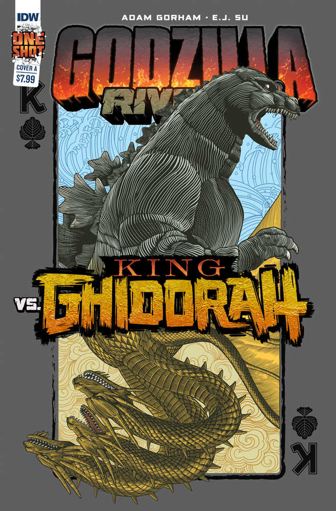 Godzilla Rivals vs King Ghidorah One Shot #1 Cover A Su | Odin's Place