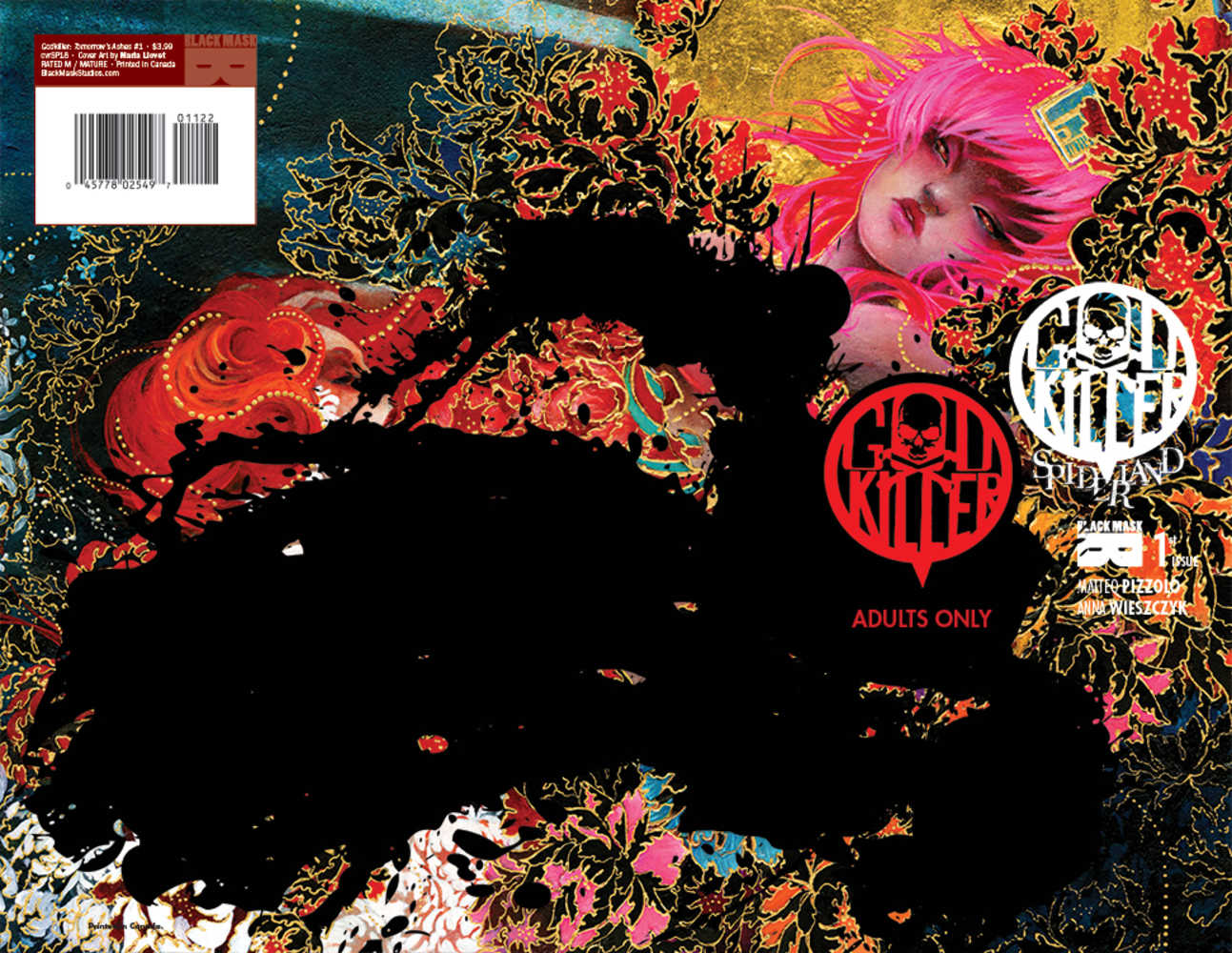 Godkiller Spiderland #1 Cover C Uncensored (Mature) | Odin's Place