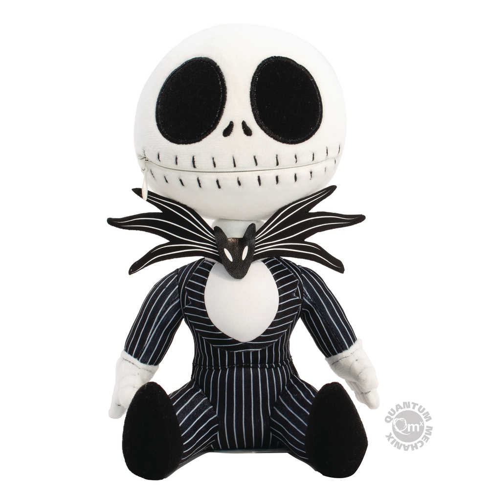 Disney Nbx Jack Skellington Zippermouth Plush | Odin's Place