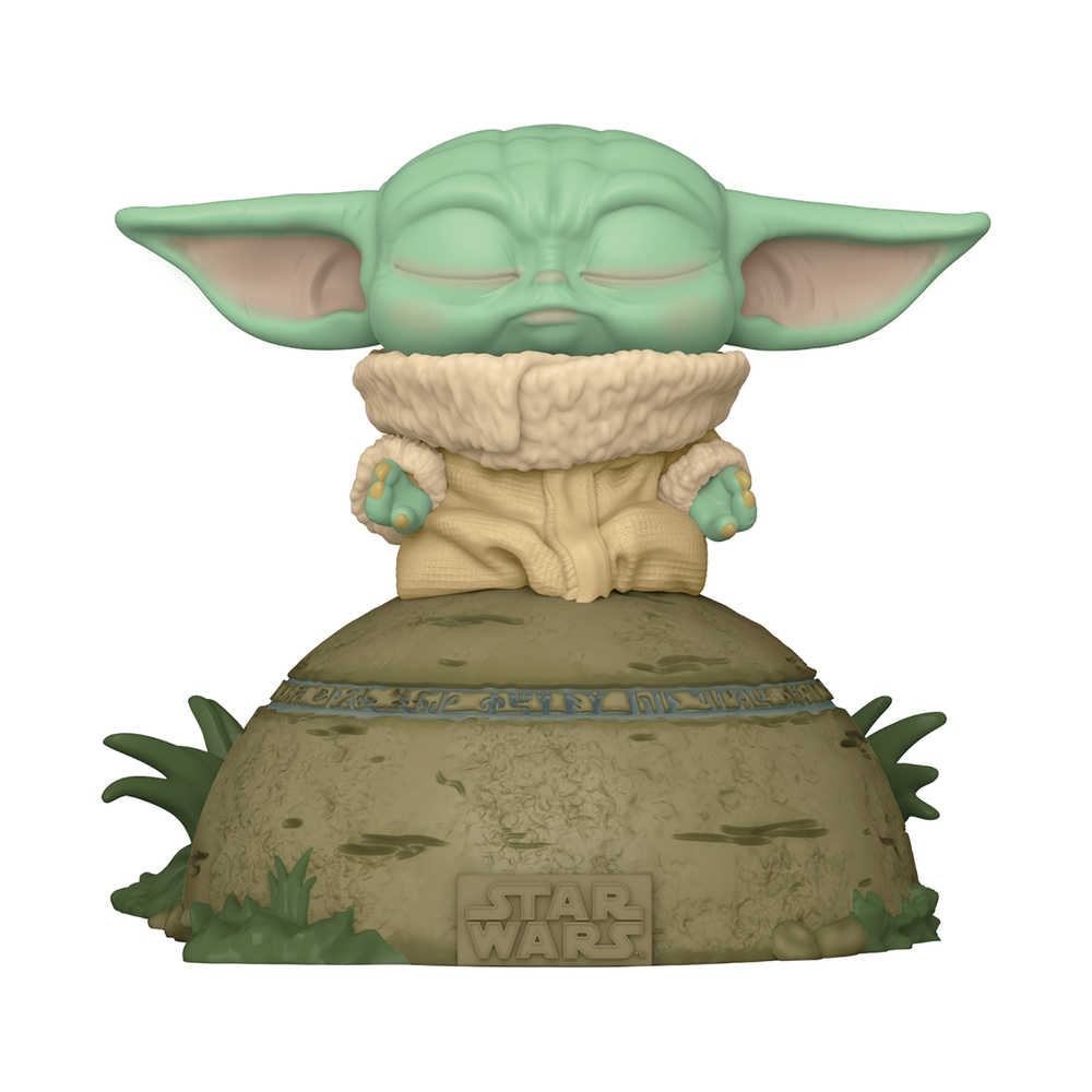 Pop Deluxe Mandalorian The Child Using The Force Sfx Vinyl Figure | Odin's Place