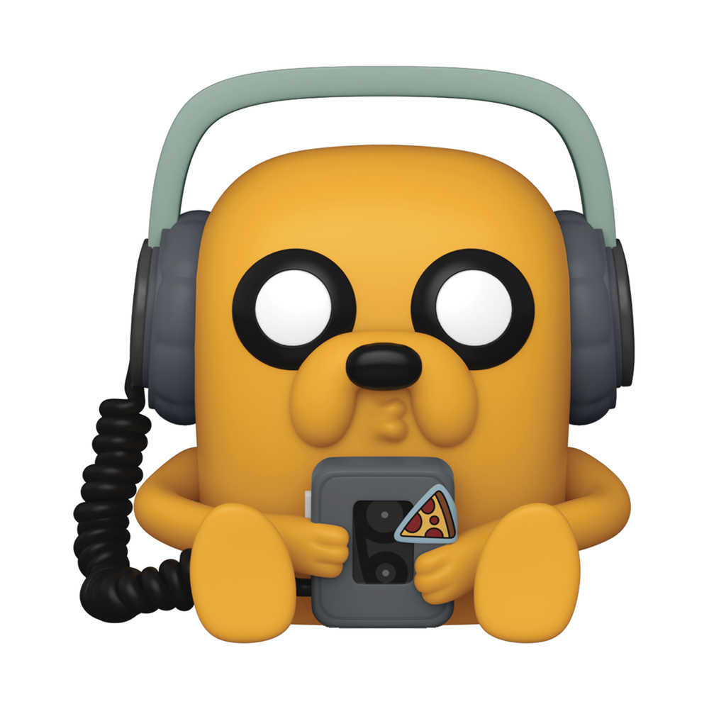 Pop Animation Adventure Time Jake with Player Vinyl Figure | Odin's Place