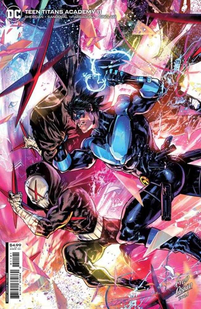 Teen Titans Academy #11 Cover B Fico Ossio Card Stock Variant | Odin's Place