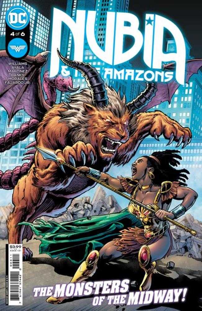 Nubia And The Amazons #4 (Of 6) Cover A Darryl Banks | Odin's Place