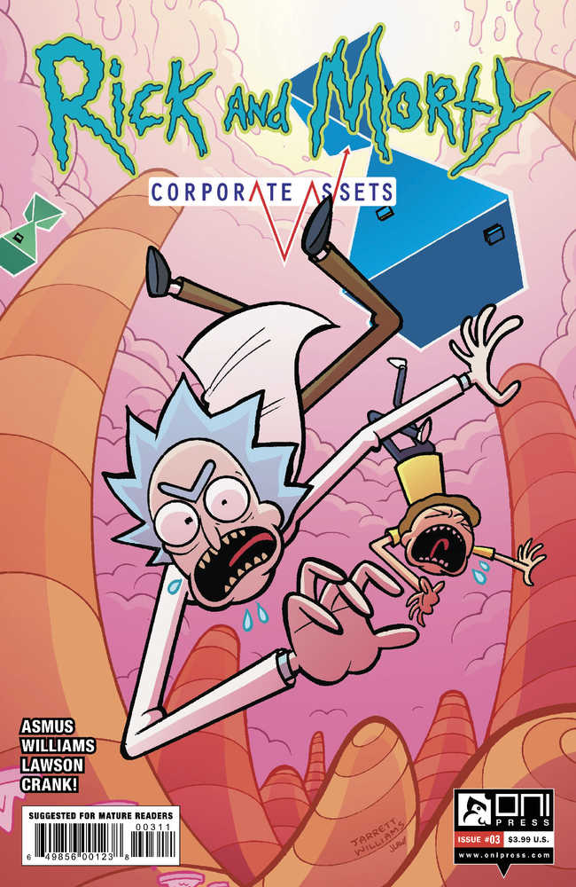 Rick And Morty Corporate Assets #3 Cover A Jarrett Williams | Odin's Place