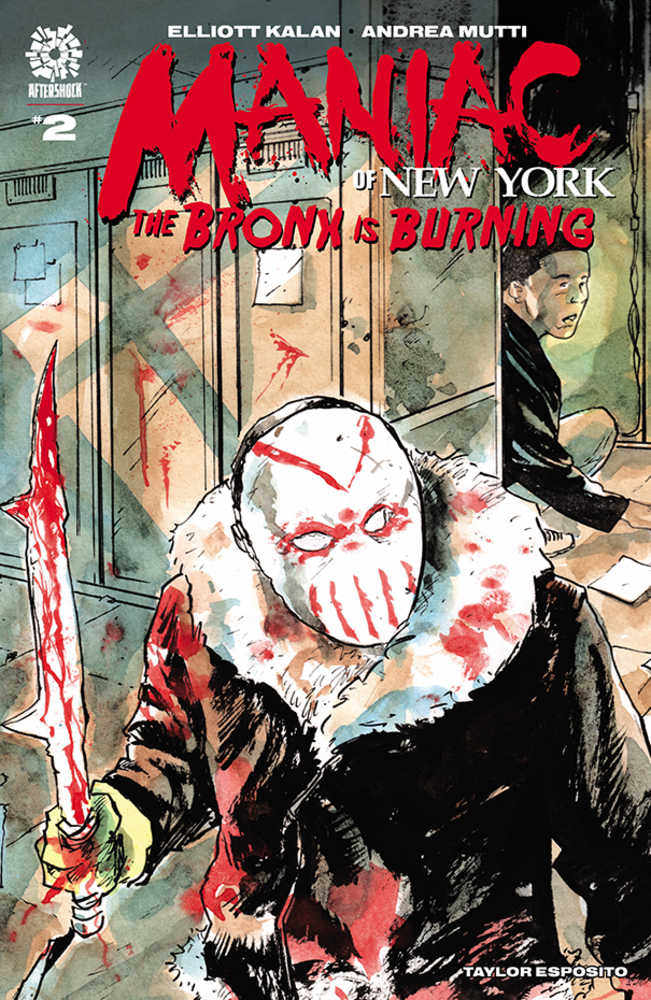Maniac Of New York Bronx Burning #2 Cover A  Andrea Mutti | Odin's Place