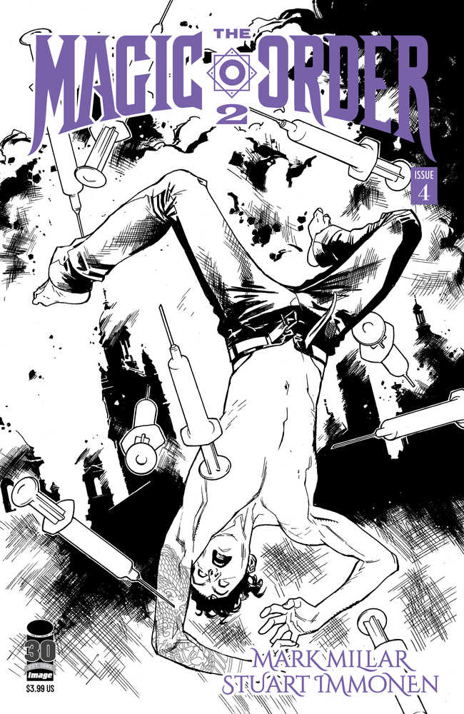 Magic Order 2 #4 (Of 6) Cover B Immonen Black & White (Mature) | Odin's Place