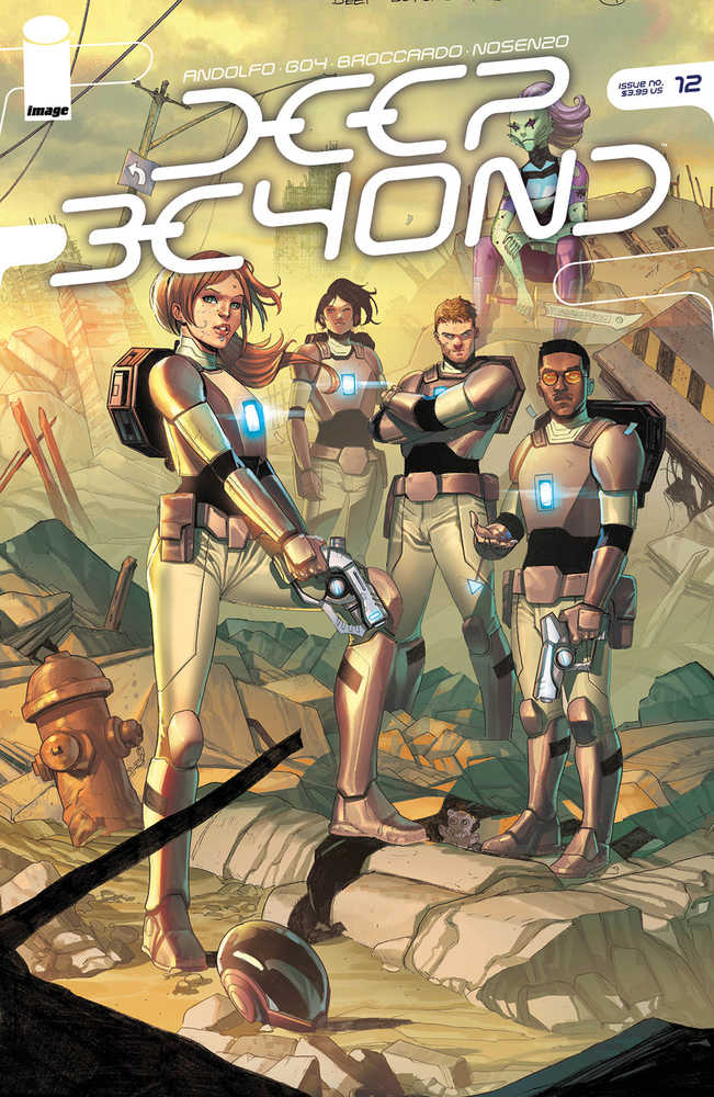 Deep Beyond #12 (Of 12) Cover A Broccardo | Odin's Place