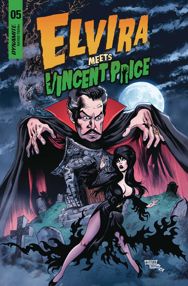Elvira Meets Vincent Price #5 Cover A Acosta | Odin's Place