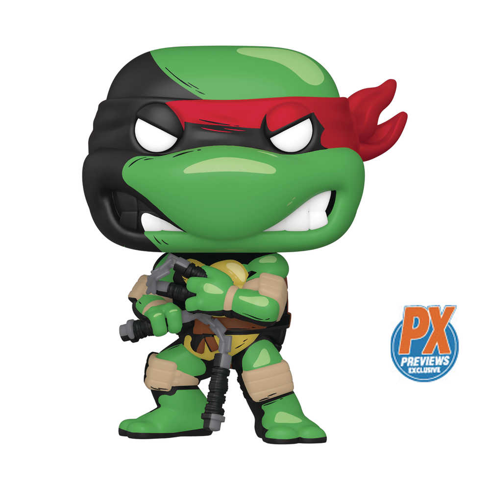 Pop Comics Teenage Mutant Ninja Turtles Michelangelo Previews Exclusive Vinyl Figure W/Black & White Chase | Odin's Place