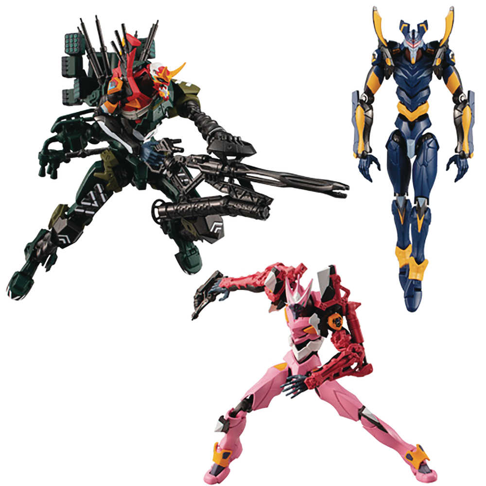 Evangelion Eva Frame 03 4pc Mini Figure Assortment | Odin's Place
