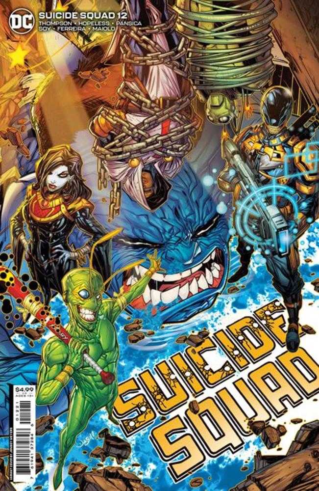 Suicide Squad #12 Cover B Jonboy Meyers Card Stock Variant | Odin's Place