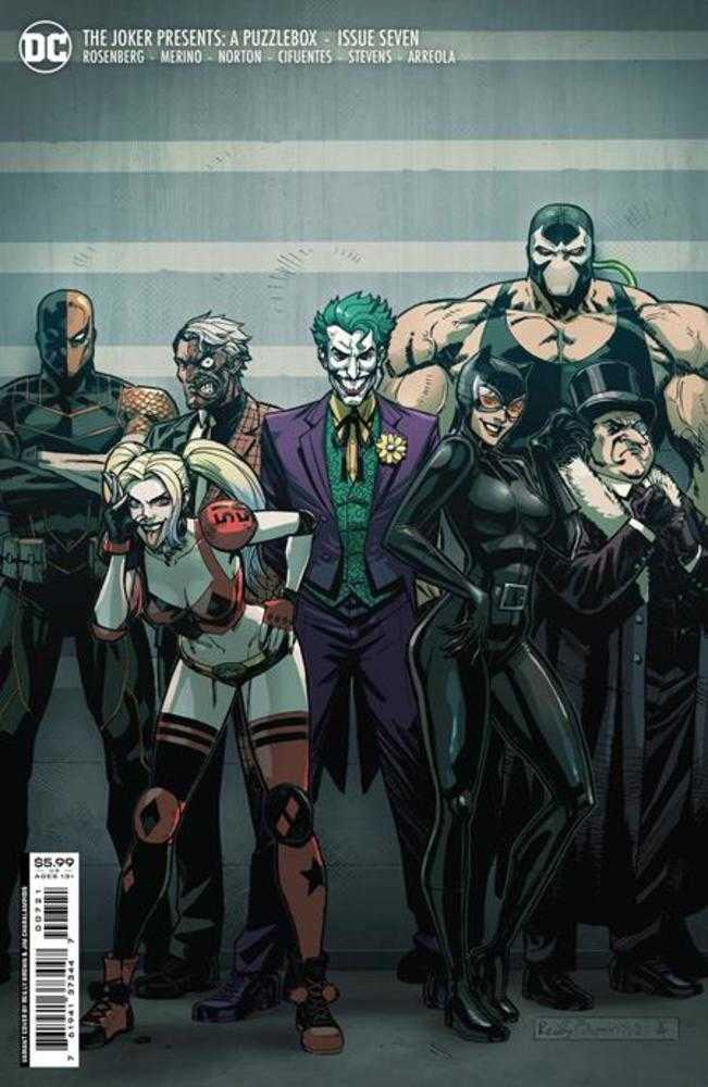Joker Presents A Puzzlebox #7 (Of 7) Cover B Reilly Brown Card Stock Variant | Odin's Place