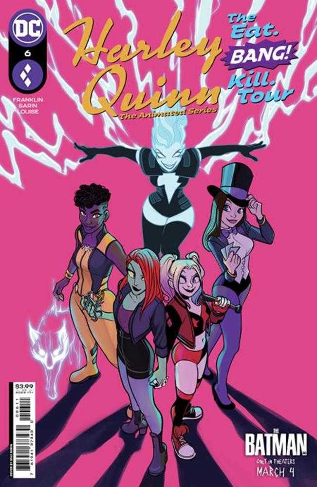 Harley Quinn The Animated Series The Eat Bang Kill Tour #6 (Of 6) Cover A Max Sarin (Mature) | Odin's Place