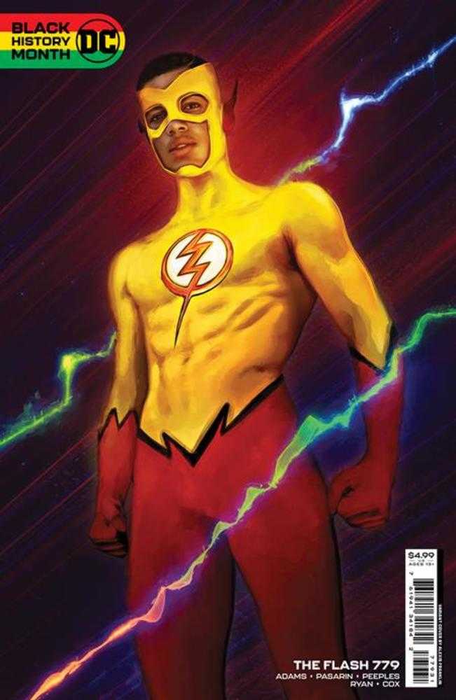 Flash #779 Cover C Alexis Franklin Black History Month Card Stock Variant | Odin's Place