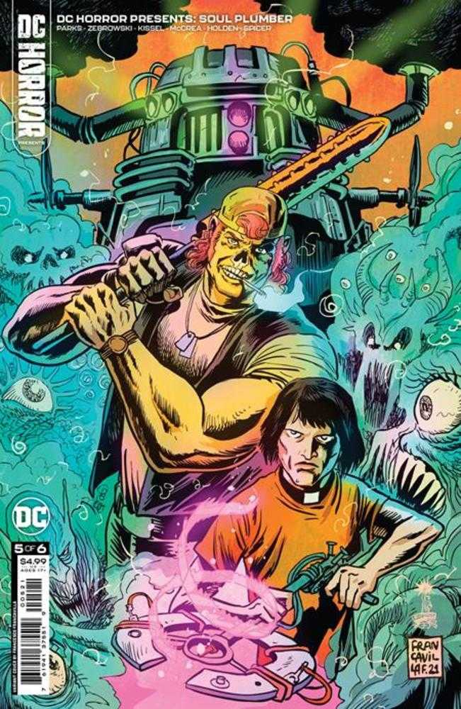 DC Horror Presents Soul Plumber #5 (Of 6) Cover B Cully Hamner Card Stock Variant (Mature) | Odin's Place