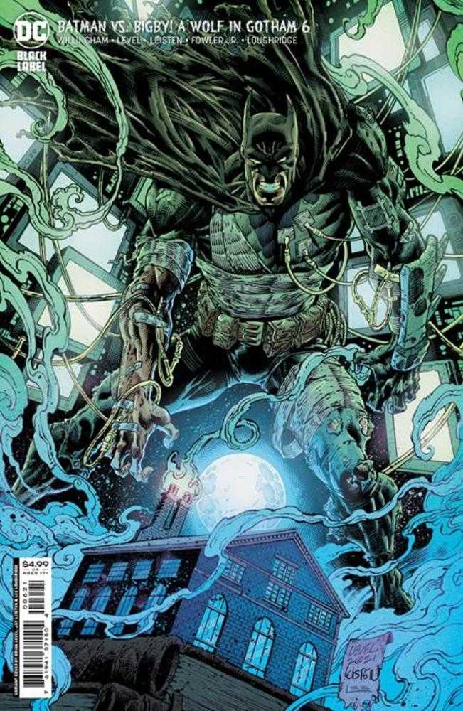 Batman vs Bigby A Wolf In Gotham #6 (Of 6) Cover B Brian Level & Jay Leisten Card Stock Variant (Mature) | Odin's Place