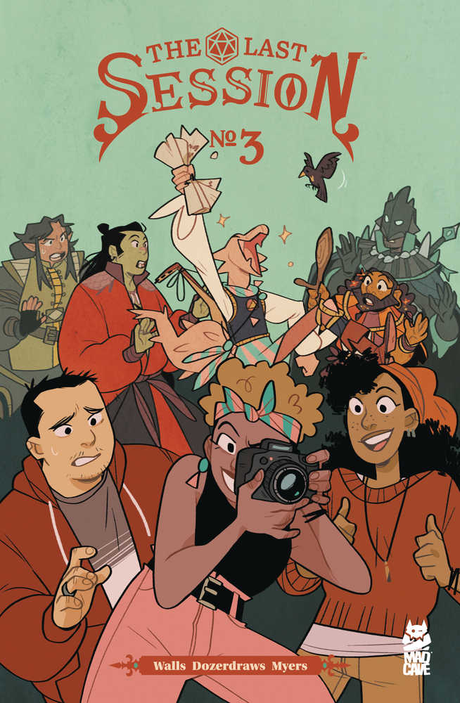 The Last Session #3 Cover A Dozerdraws | Odin's Place