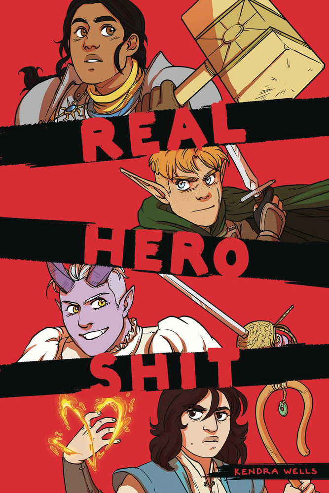 Real Hero Shit Graphic Novel (Mature) | Odin's Place