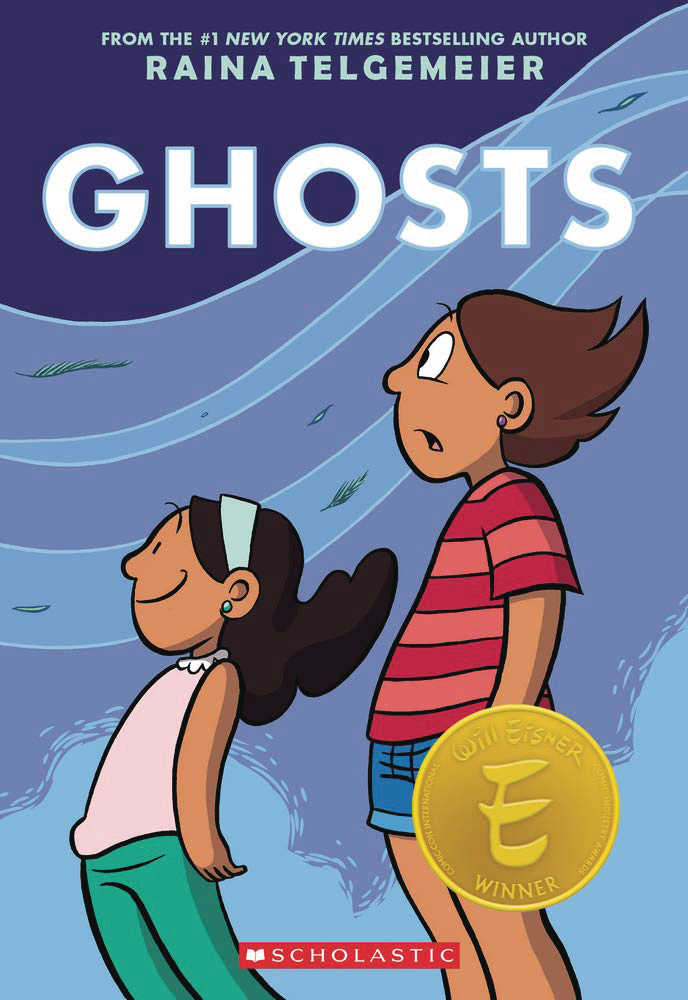 Raina Telgemeier Ghosts Graphic Novel New Printing | Odin's Place