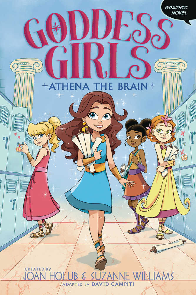 Goddess Girls Graphic Novel Volume 01 Athena The Brain | Odin's Place
