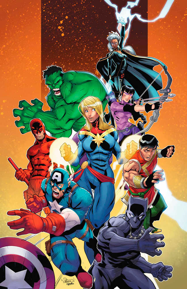 Marvel Multiverse Role Playing Game Playtest Rulebook TPB Lubera Direct Market Variant | Odin's Place