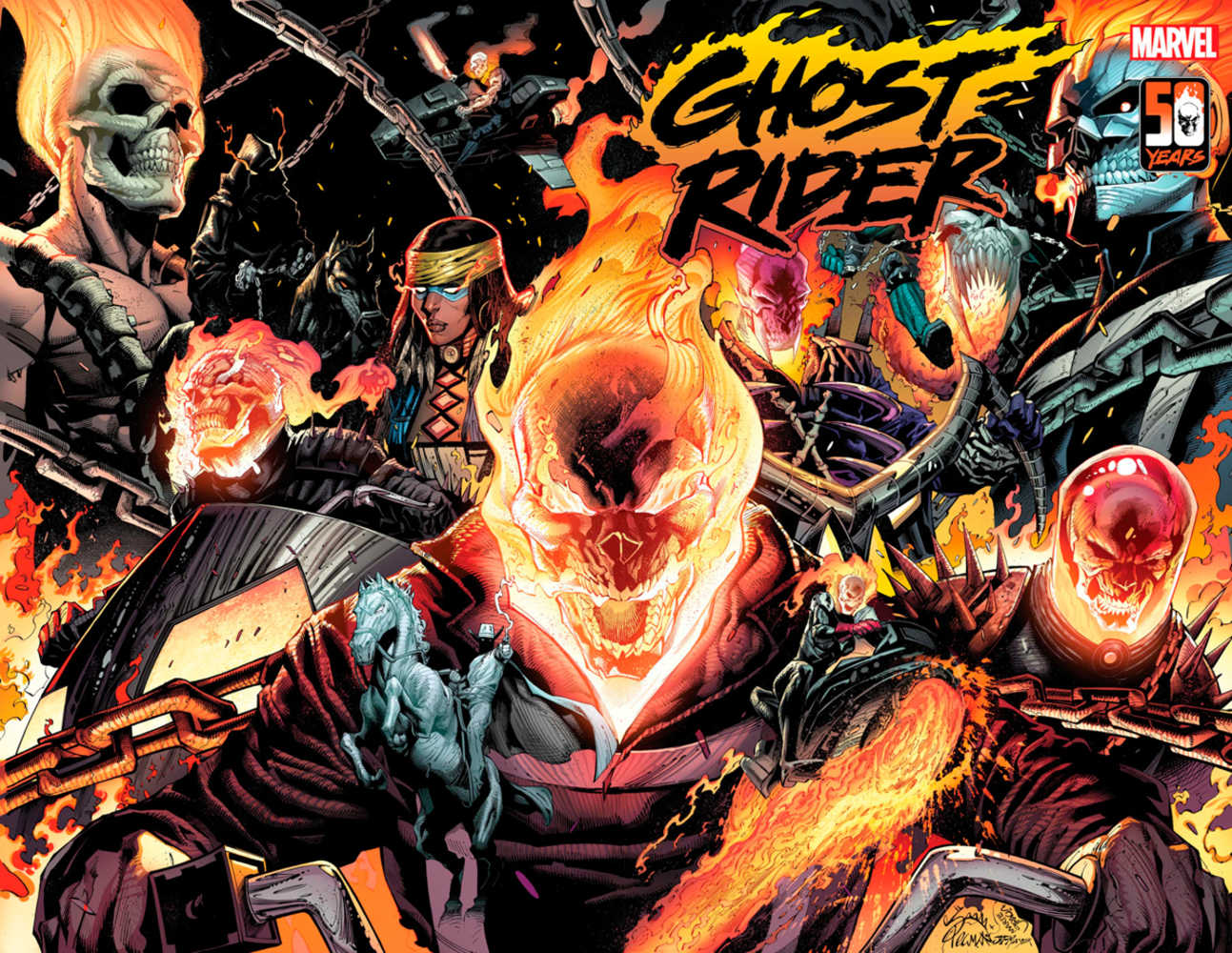 Ghost Rider #1 Stegman Wraparound Variant | Odin's Place
