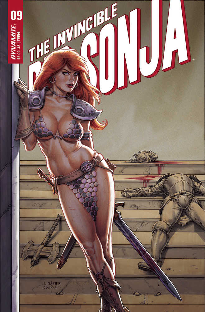 Invincible Red Sonja #9 Cover B Linsner | Odin's Place