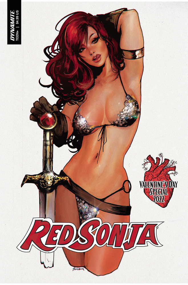 Red Sonja Valentines Sp Cover A Sozomaika | Odin's Place