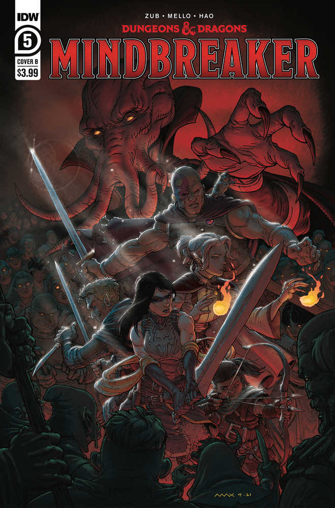 Dungeons & Dragons Mindbreaker #5 (Of 5) Cover B Davenport | Odin's Place