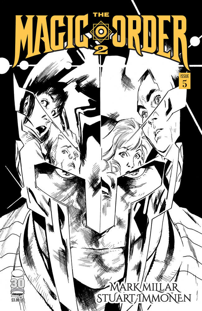 Magic Order 2 #5 (Of 6) Cover B Immonen Black & White (Mature) | Odin's Place