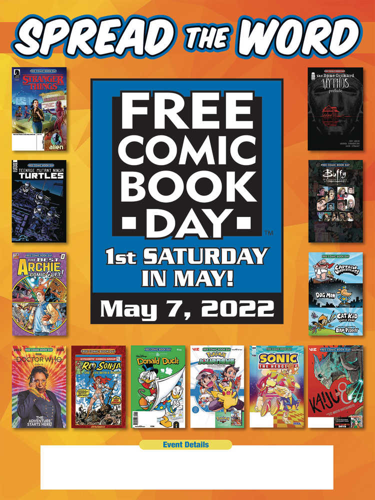 Free Comic Book Day 2024 Promo Poster Extras | Odin's Place
