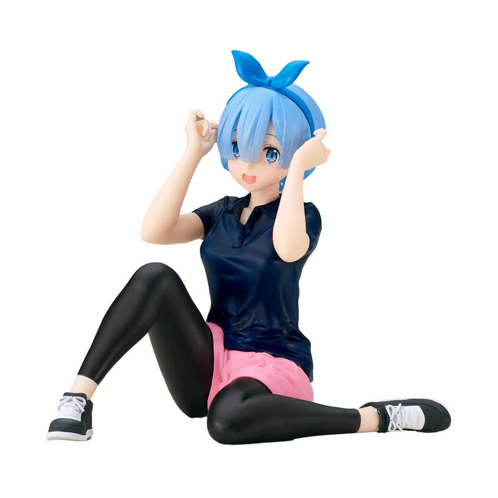 Re Zero Starting Life Relax Time Rem Training Style PVC Figure | Odin's Place