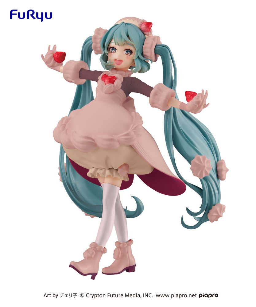 Hatsune Miku Strawberry Chocolate Short Sweet Sweets Figure | Odin's Place