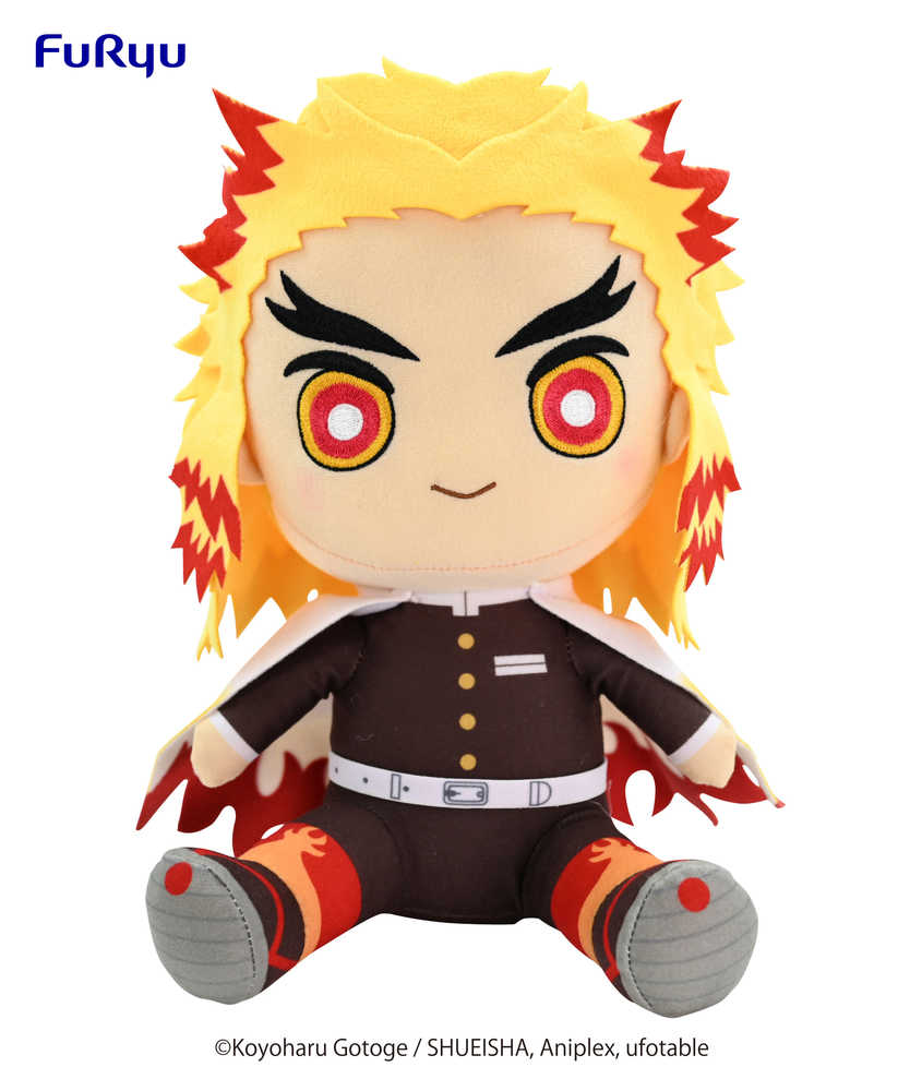 Demon Slayer Kimetsu Kyojuro Rengoku Big Plush Toy | Odin's Place