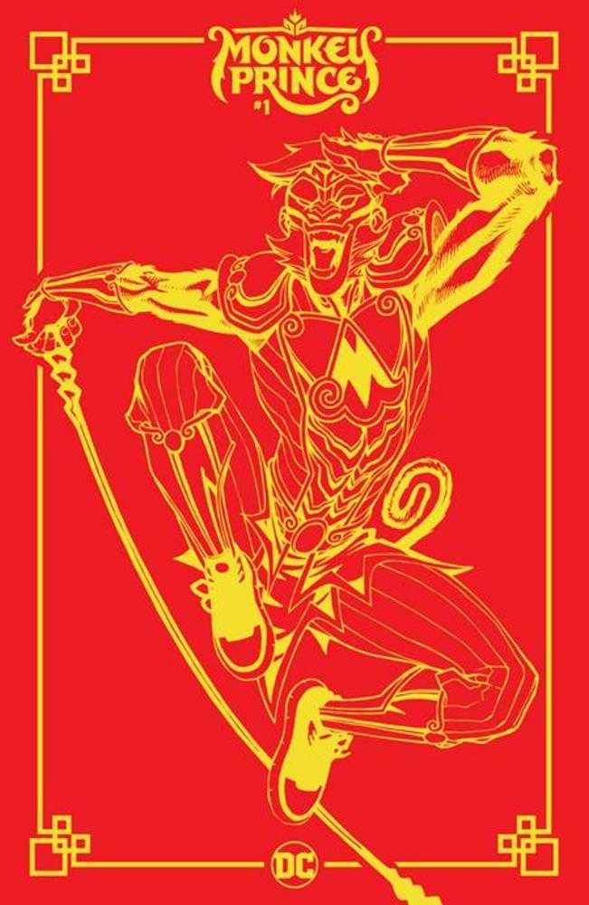 Monkey Prince #1 (Of 12) Cover F Gold Foil Red Envelope Card Stock Variant | Odin's Place