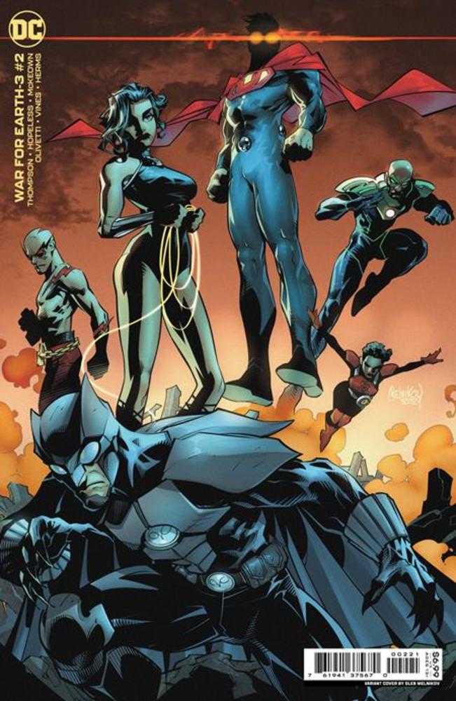 War For Earth-3 #2 (Of 2) Cover B Gleb Melnikov Card Stock Variant | Odin's Place