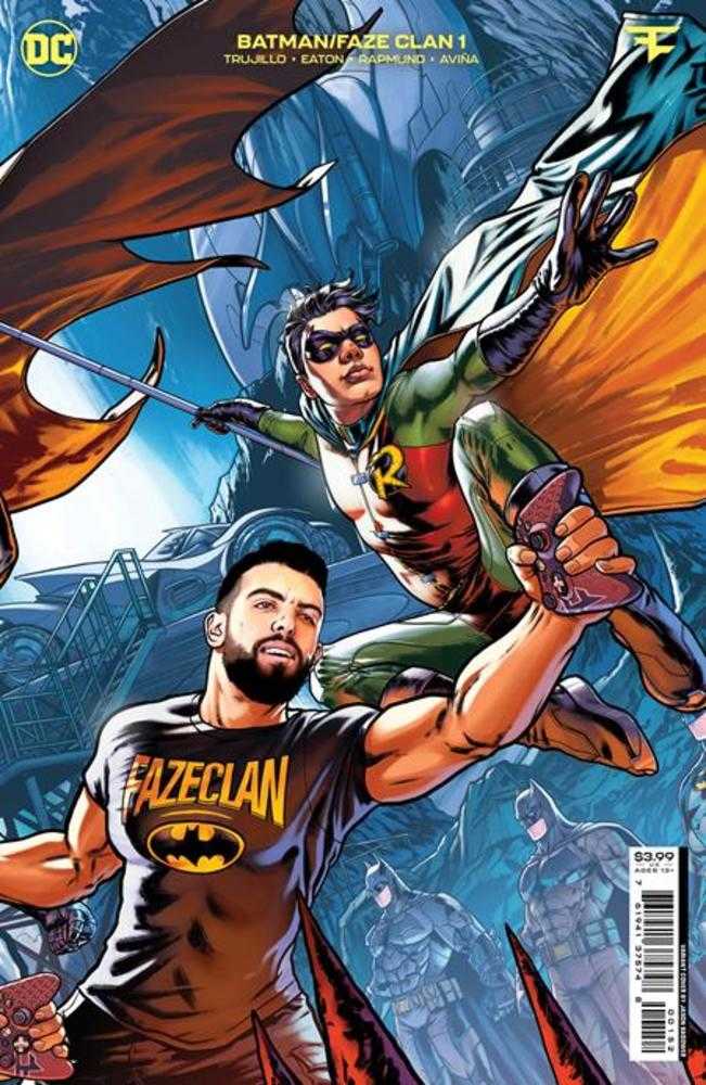 Batman Faze Clan #1 (One Shot) Cover E Jason Badower Connecting 4 Robin Variant | Odin's Place