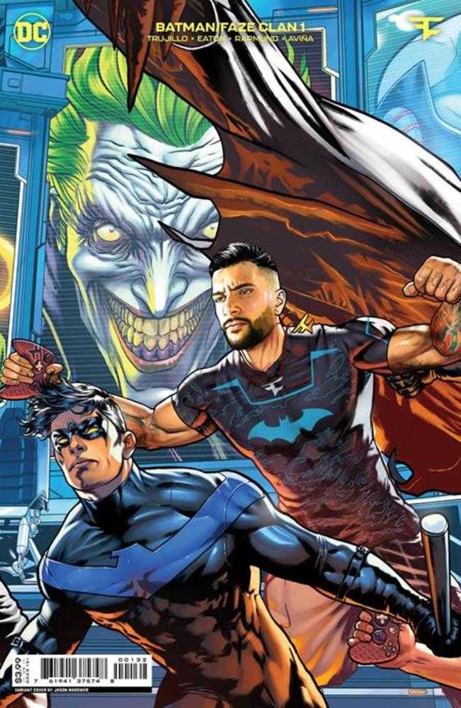Batman Faze Clan #1 (One Shot) Cover C Jason Badower Connecting 2 Nightwing Variant | Odin's Place