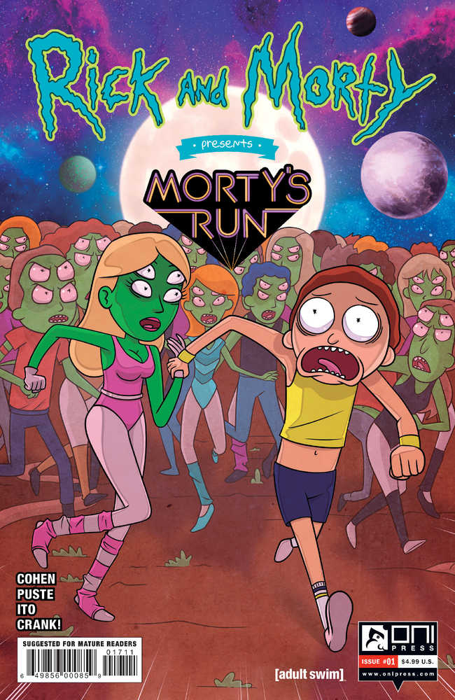 Rick And Morty Presents Mortys Run #1 Cover A Puste | Odin's Place