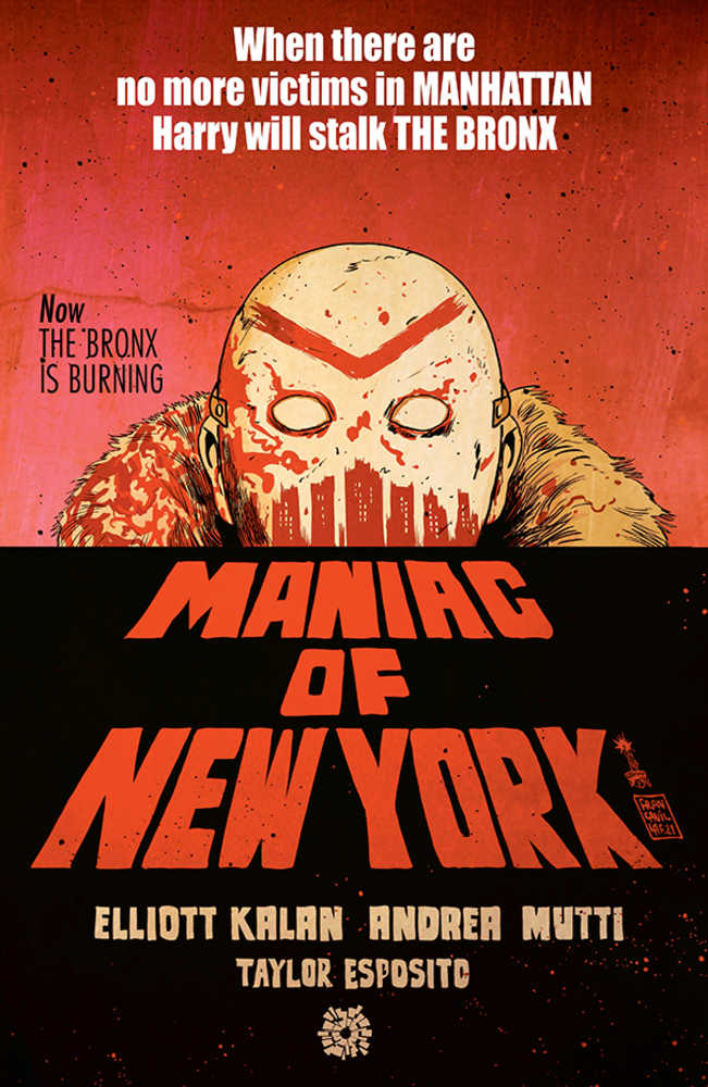 Maniac Of New York Bronx Burning #4 Cover B Francavilla Variant | Odin's Place