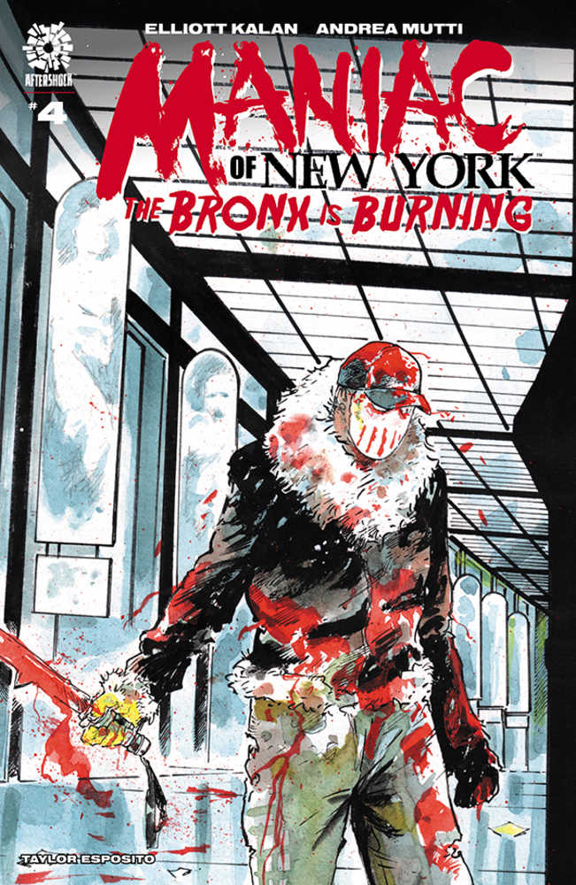 Maniac Of New York Bronx Burning #4 Cover A  Andrea Mutti | Odin's Place