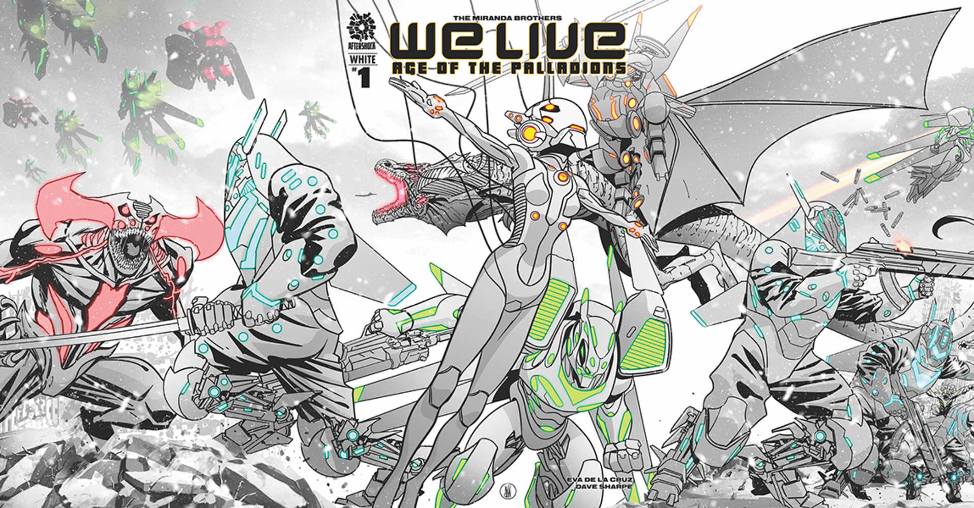 We Live Age Of Palladions #1 White Cover A Miranda | Odin's Place